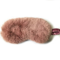 Wholesale eye mask of factory price soft and  Warm Rexrabbit Fur Eye Mask care fpr eyes